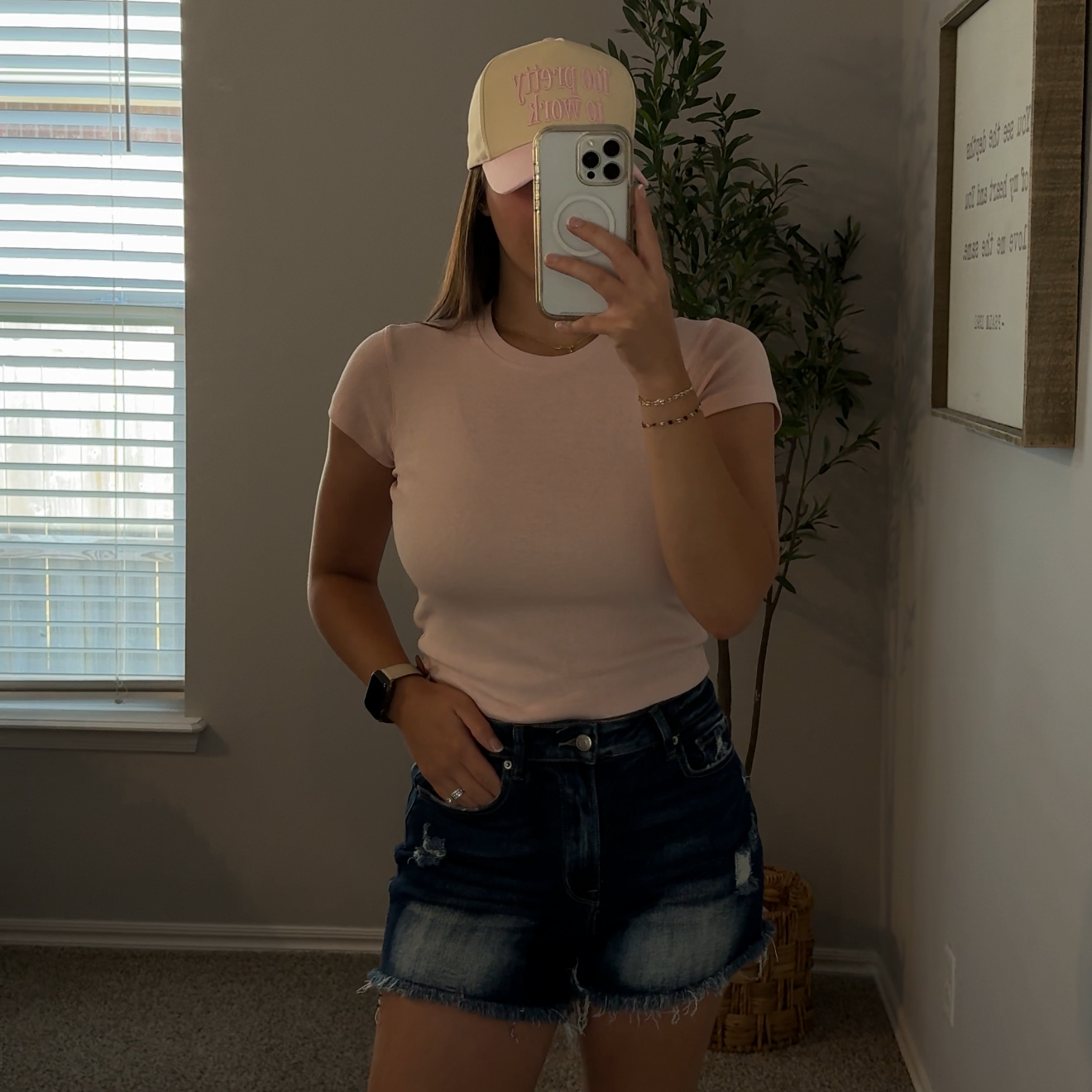 Staple Baby Tee - Light Pink