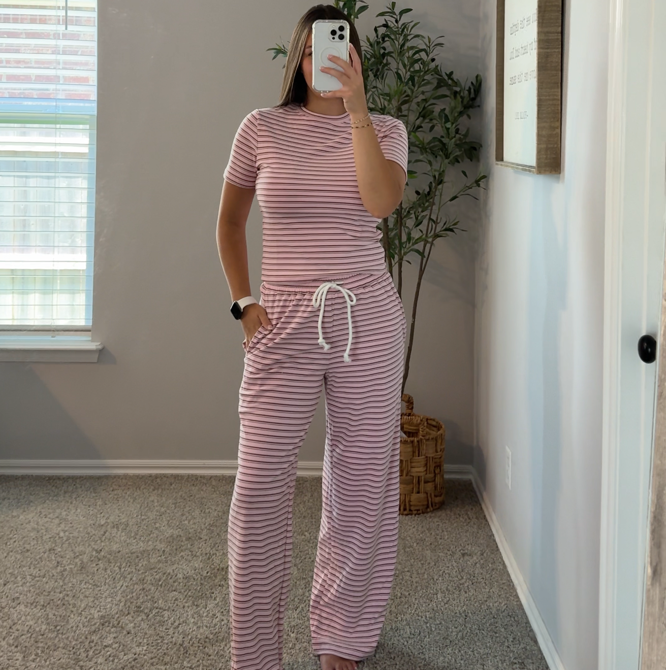 The Collins Lounge Set - Pink