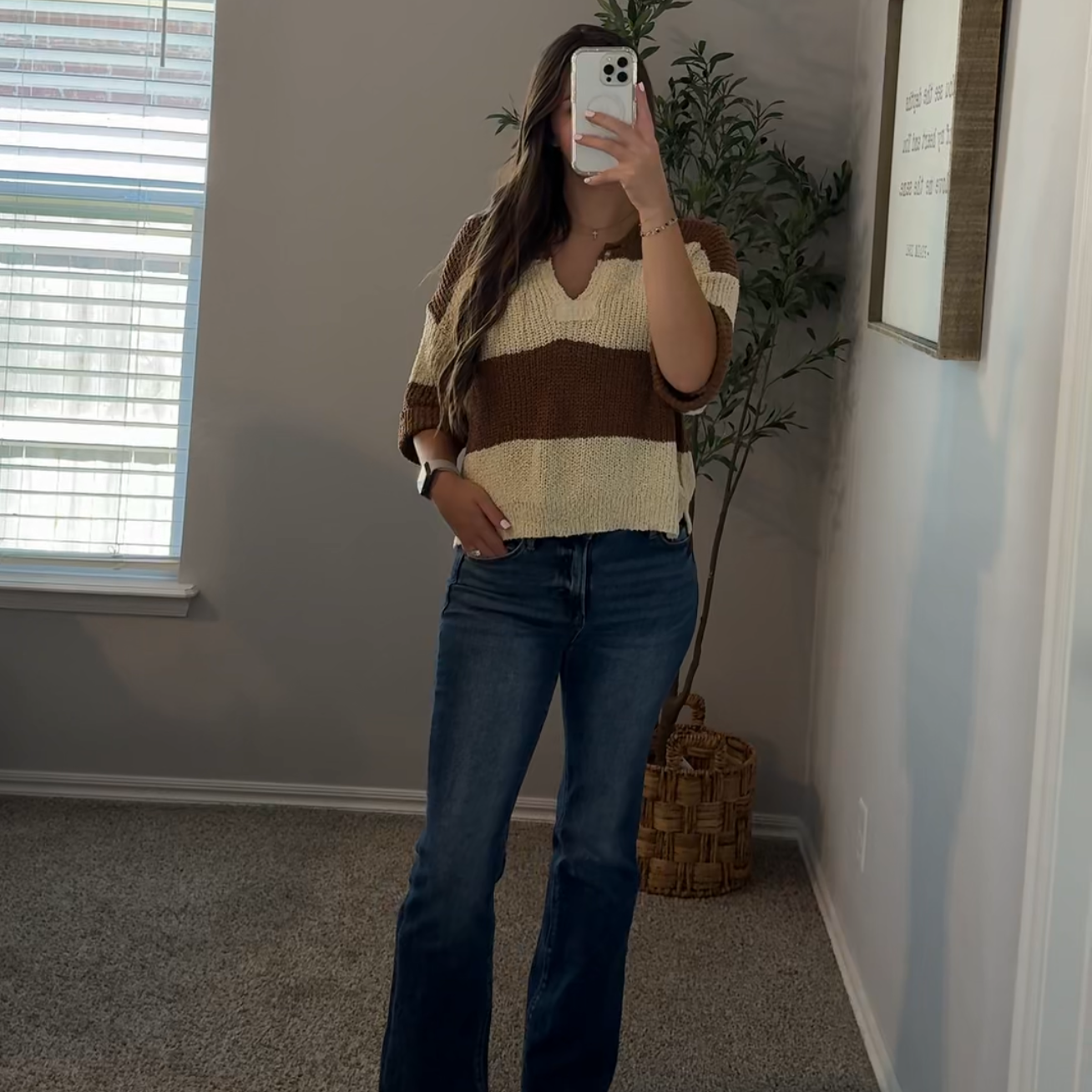 The Aspen Striped Sweater