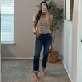 Straight Leg Jeans- Comfort Stretch