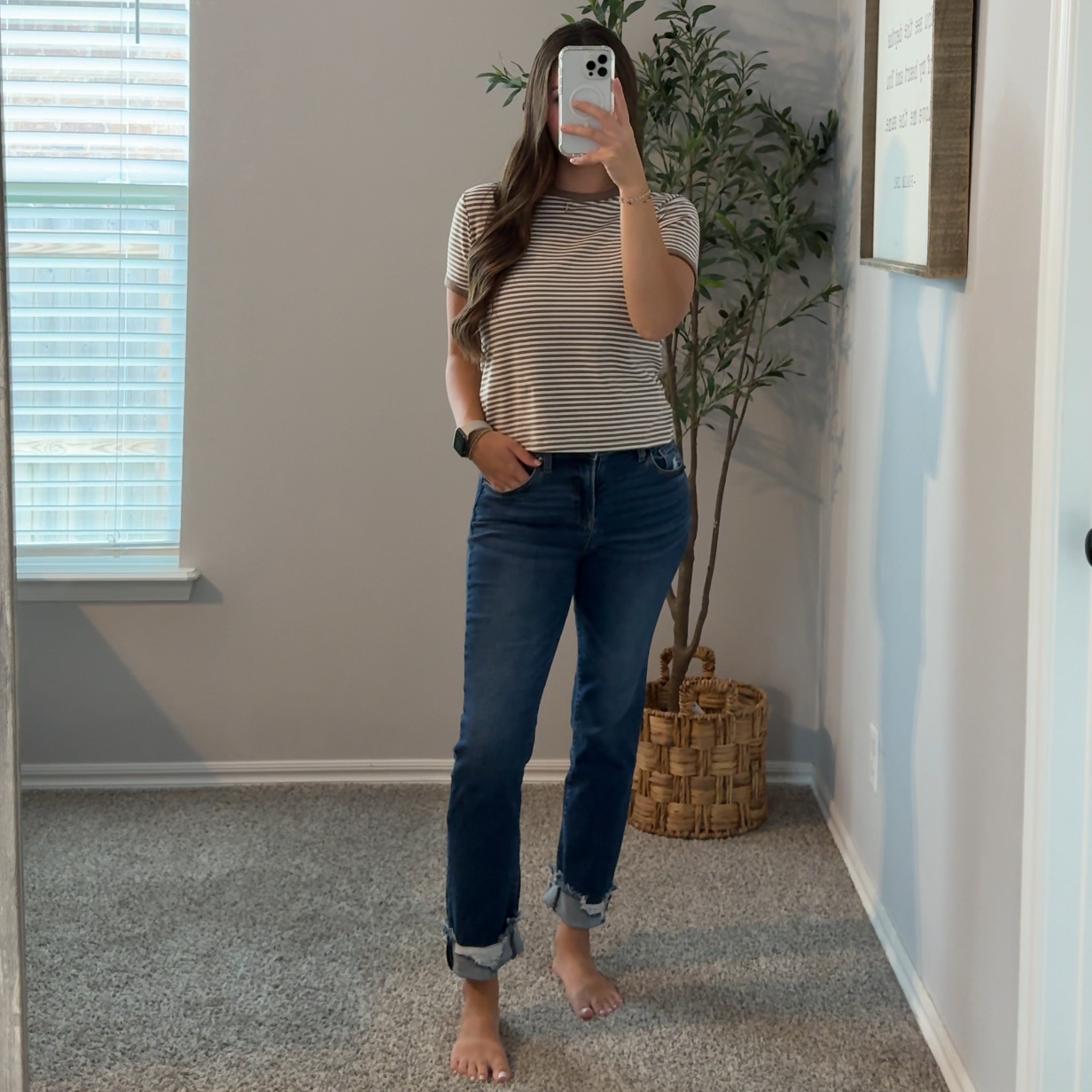 Straight Leg Jeans- Comfort Stretch
