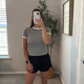 Windbreaker Smocked Shorts - Black