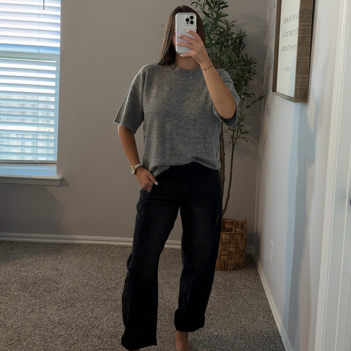 Ivy Sweater - Heather Grey