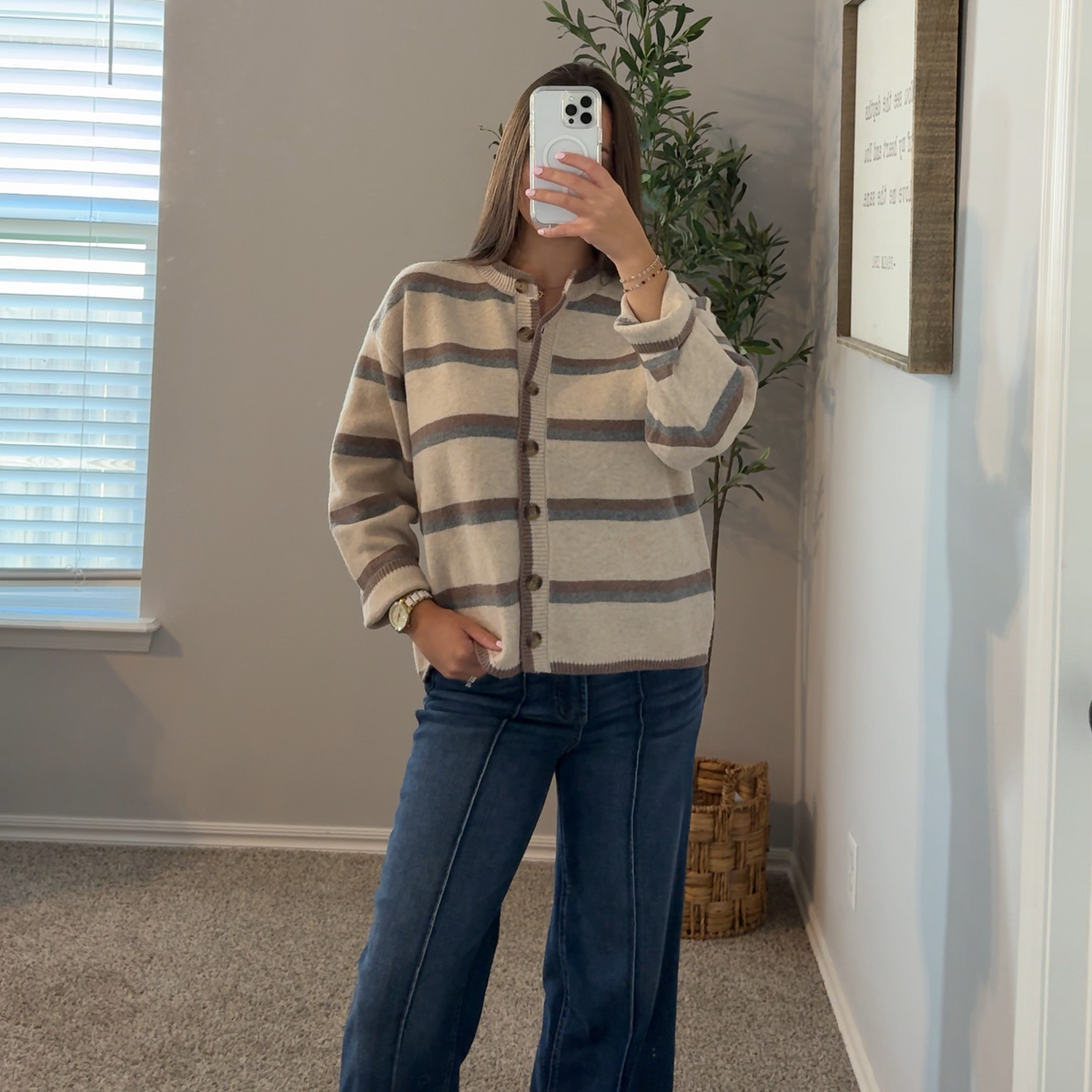 Ellie Cardigan - Oatmeal