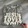 Jesus Loves You Camo Tee