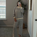 Ava Striped Lounge Set