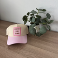 Jesus & Coffee Hat - Pink