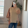 The Willow Stripe Pullover