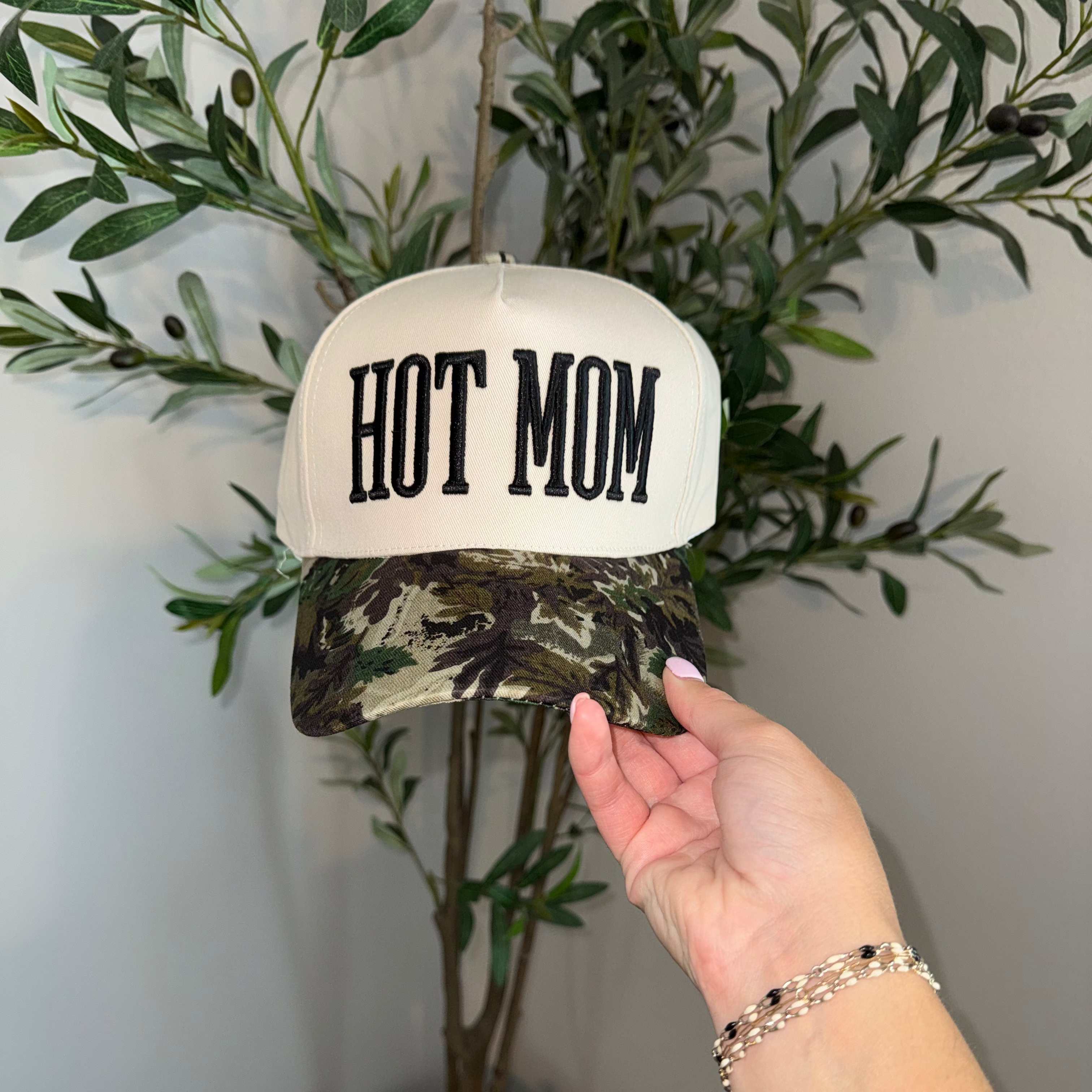 Hot Mom Hat - Camo