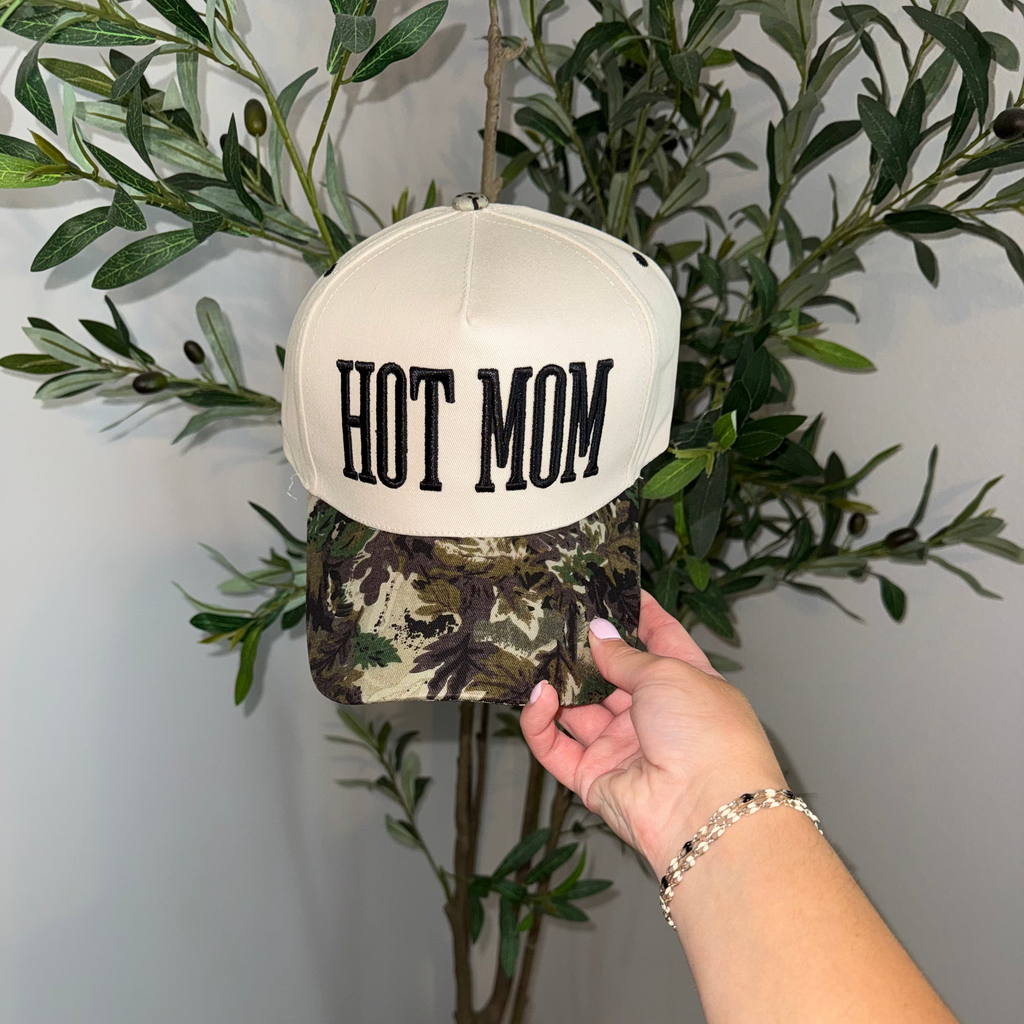 Hot Mom Hat - Camo