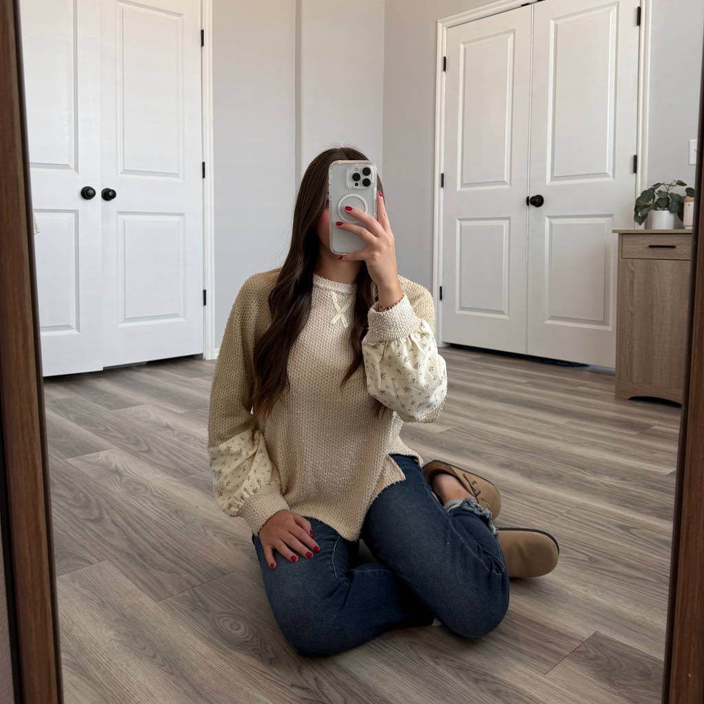 The Ivory Meadow Top