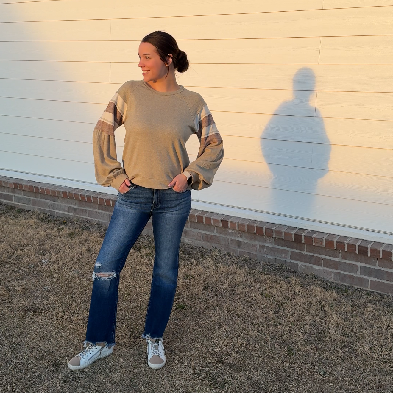 Sagewood Top - Olive