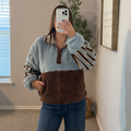Blueberry Cozy Sherpa